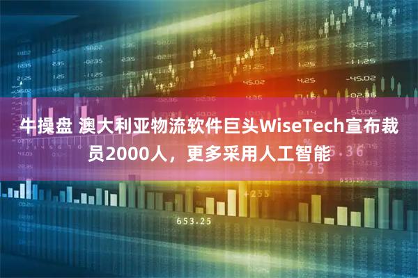 牛操盘 澳大利亚物流软件巨头WiseTech宣布裁员2000人,更多采用人工智能